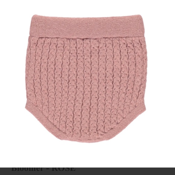 Bebe Organic Loulou Cardigan And Bloomer - ROSE - Picture 5 of 10